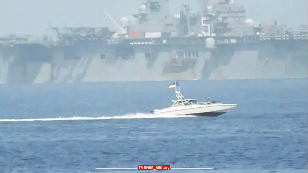  اخطار سپاه به ناوگروه آمریکا