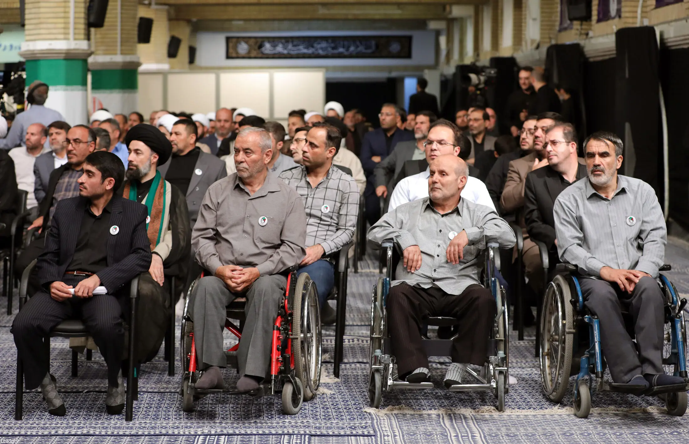 دیدار اعضای ستاد برگزاری کنگره ملی شهدای استان اردبیل با رهبر انقلاب